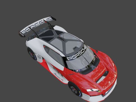 保时捷任务R凯文su模型