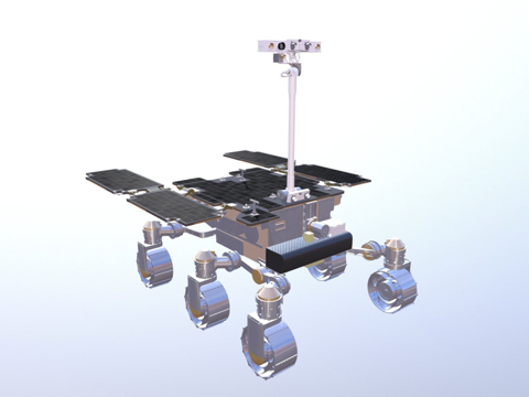 ESA ExoMars火星车su模型