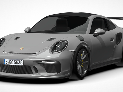 保时捷911 GT3 992su模型