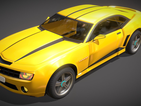 雪佛兰科迈罗汽车su模型