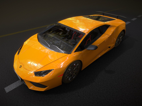 兰博基尼 飓风su模型