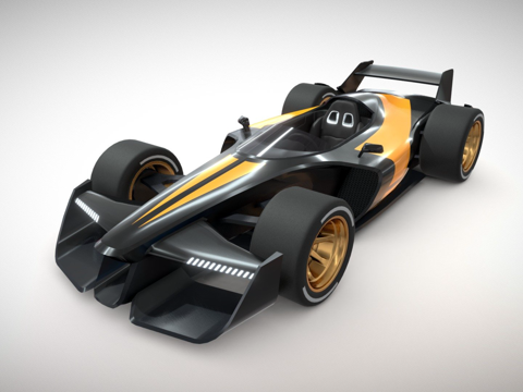 竞赛卡丁车 08su模型