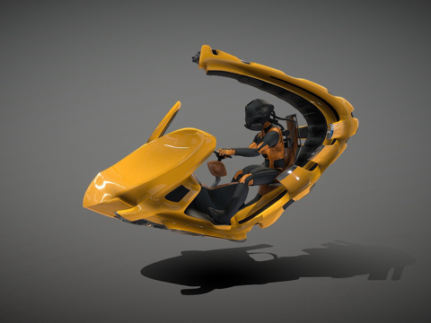 大黄蜂气垫船su模型