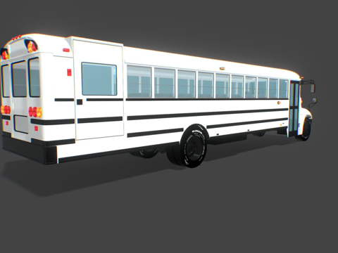 校车 更新提升su模型