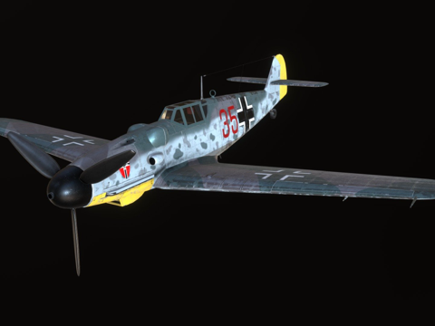 梅塞施密特Bf 109 Gsu模型