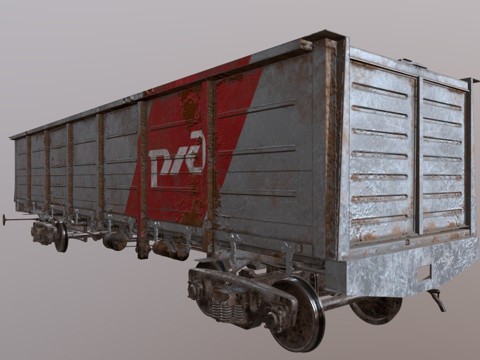 带舱口马车su模型