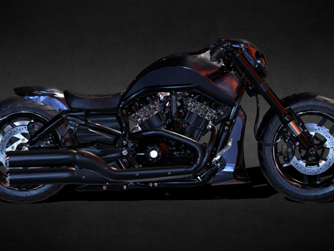 哈雷戴维森 VRSCDX 夜行者 定制su模型