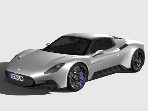 玛莎拉蒂 MC20 2021su模型