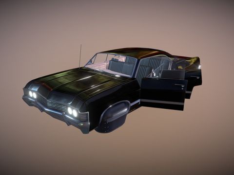 科幻 1967 英帕拉su模型