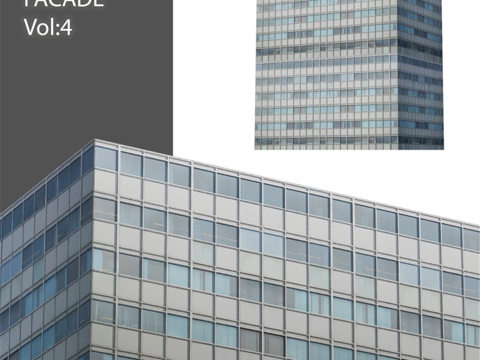 现代立面_第4辑3d模型