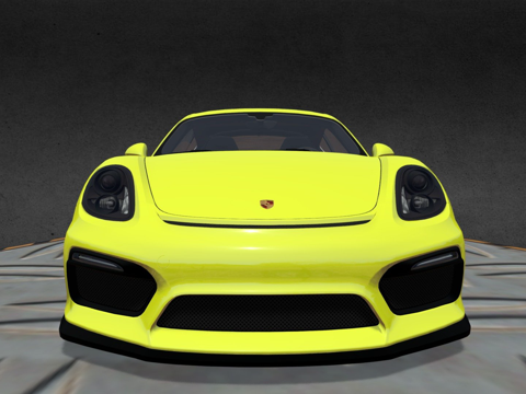 保时捷卡曼2017su模型