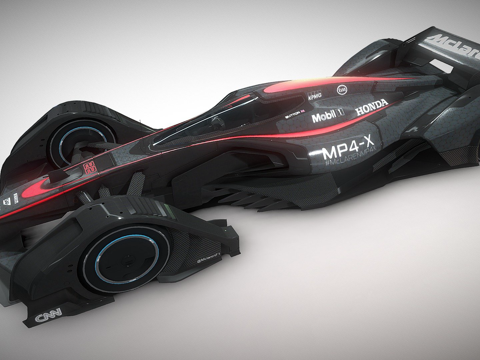 迈凯伦本田MP4Xsu模型