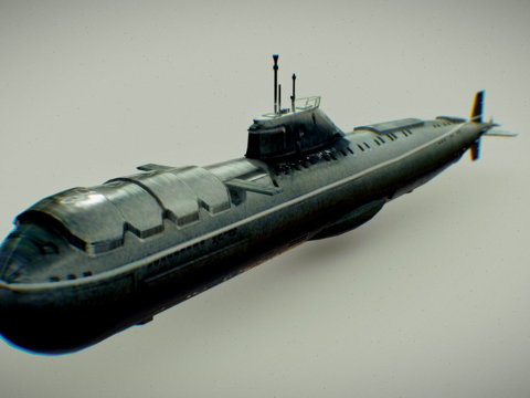 K222 苏联潜艇su模型