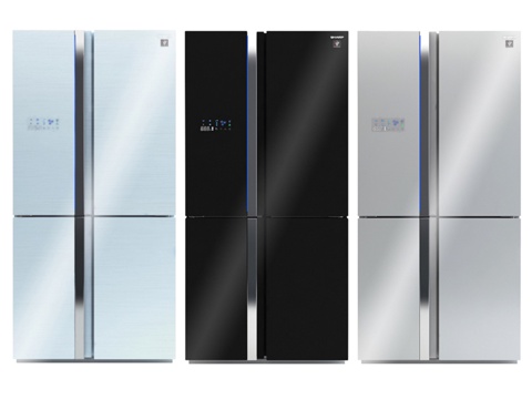  Sharp 冰箱3d模型 
