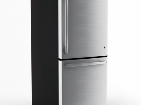  GE ENERGY STAR 冰箱 GBE21DSKSS3d模型 