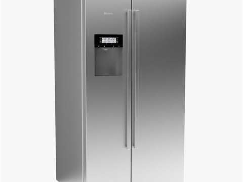  博世 - KAD92AI30 6系列美式冰箱3d模型 