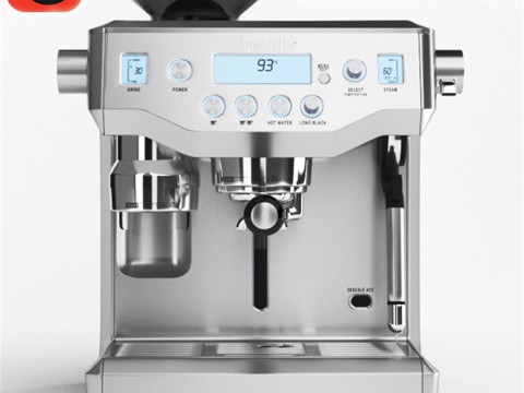  咖啡机 Breville Oracle3d模型 