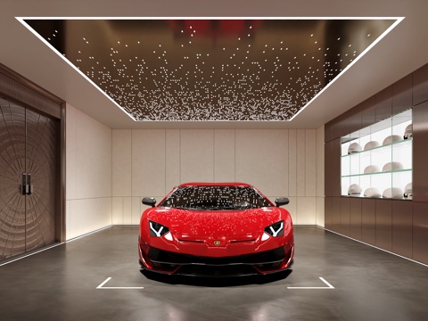  车展3d模型 