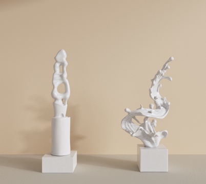  现代雕塑 摆件 饰品 艺术雕塑 异形雕塑 客厅雕塑 大厅雕塑3d模型 