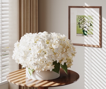  现代花瓶花艺 花瓶摆件3d模型 