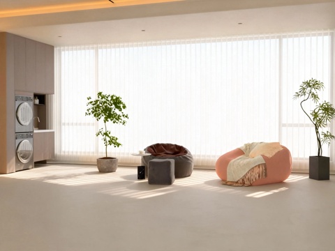  阳台3d模型 