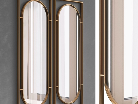 331 号镜子3d模型 