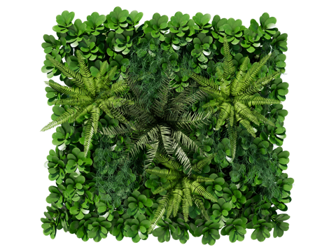  绿植墙 植生墙 绿墙su模型 
