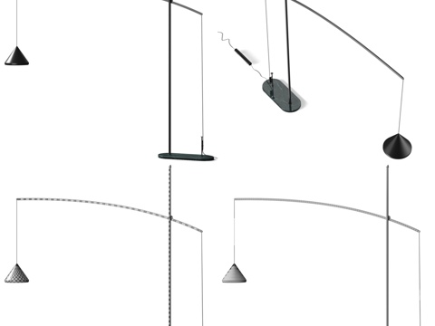  03 Contrappeso Extendo 落地灯3d模型 