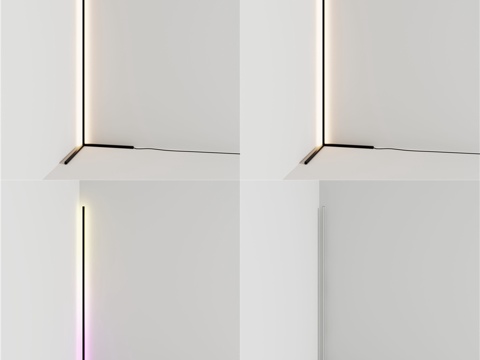  RGB 台灯 ProLight 转角灯3d模型 