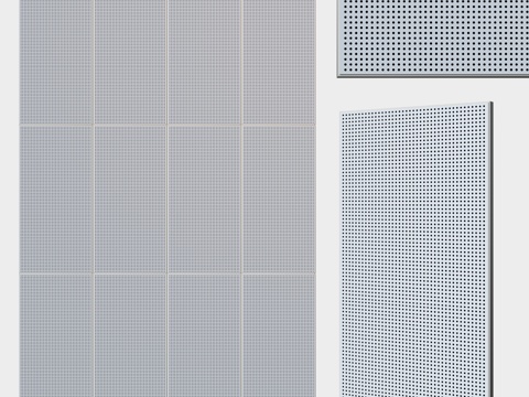  现代集成吊顶su模型 