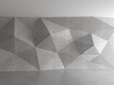  现代背景墙 异形背景墙 菱形背景墙 工业风景墙 立体背景墙3d模型 