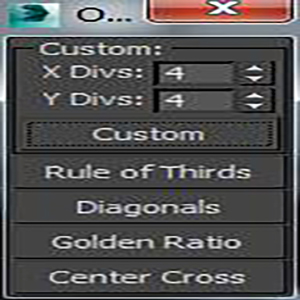 相机视图显示黄金分割线构图参考 提取码：4p0b