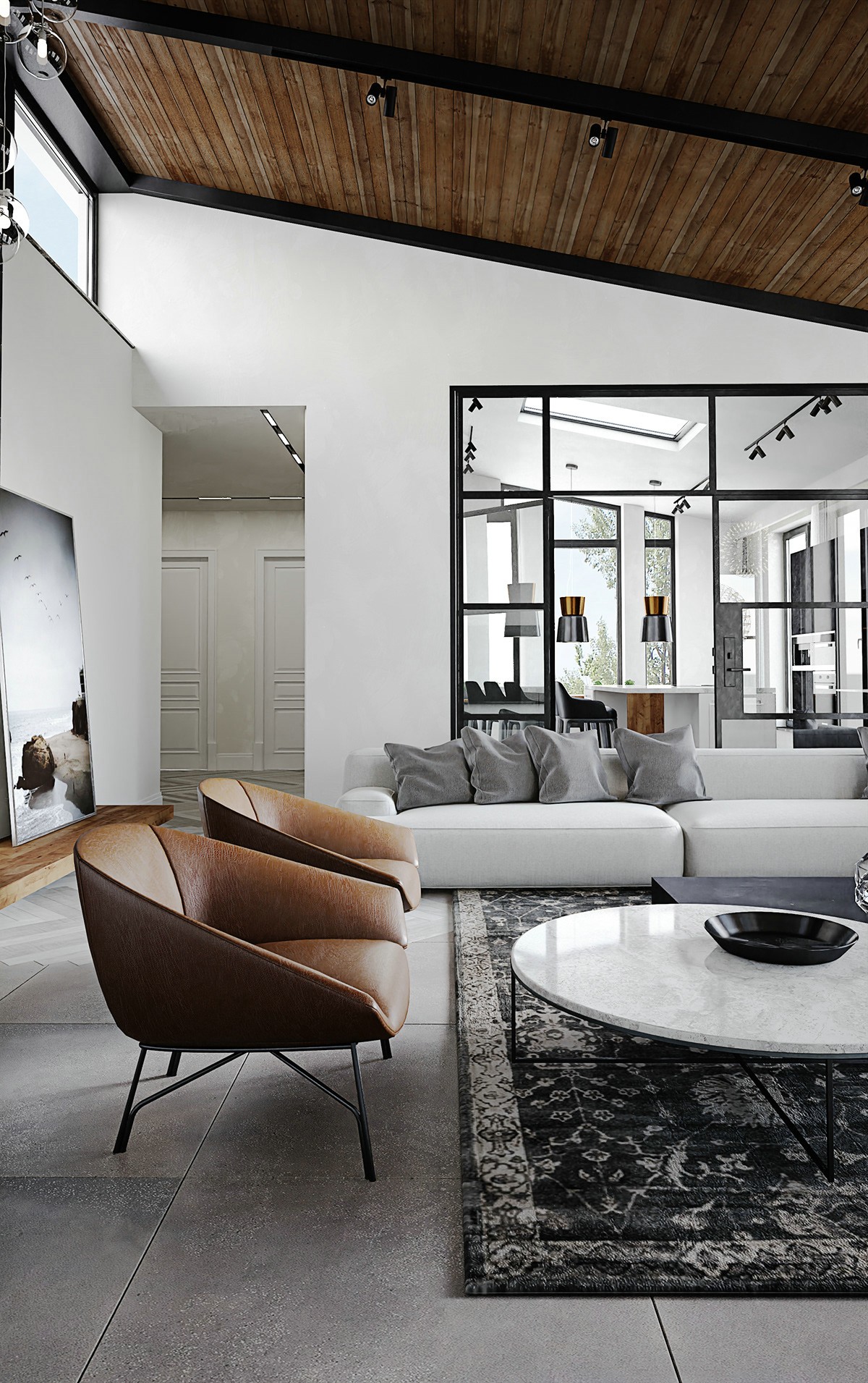 乌克兰基辅现代简约风公寓设计