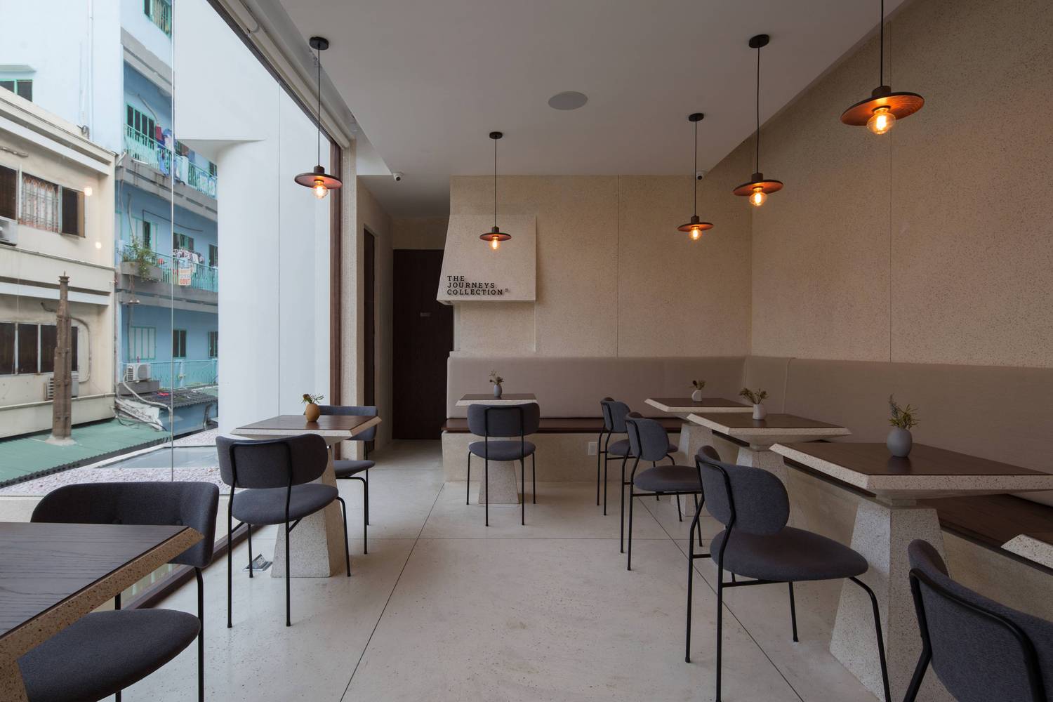 现代主义咖啡厅,演绎空间休闲与舒适
