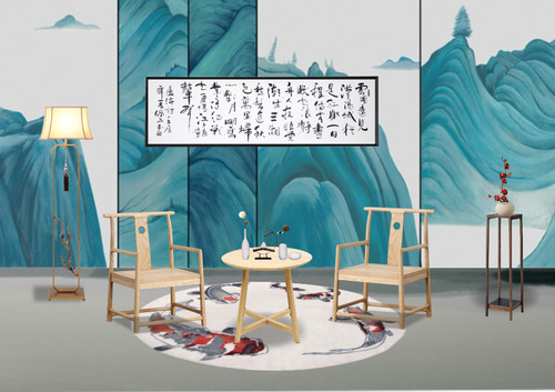 新中式禅意会客厅