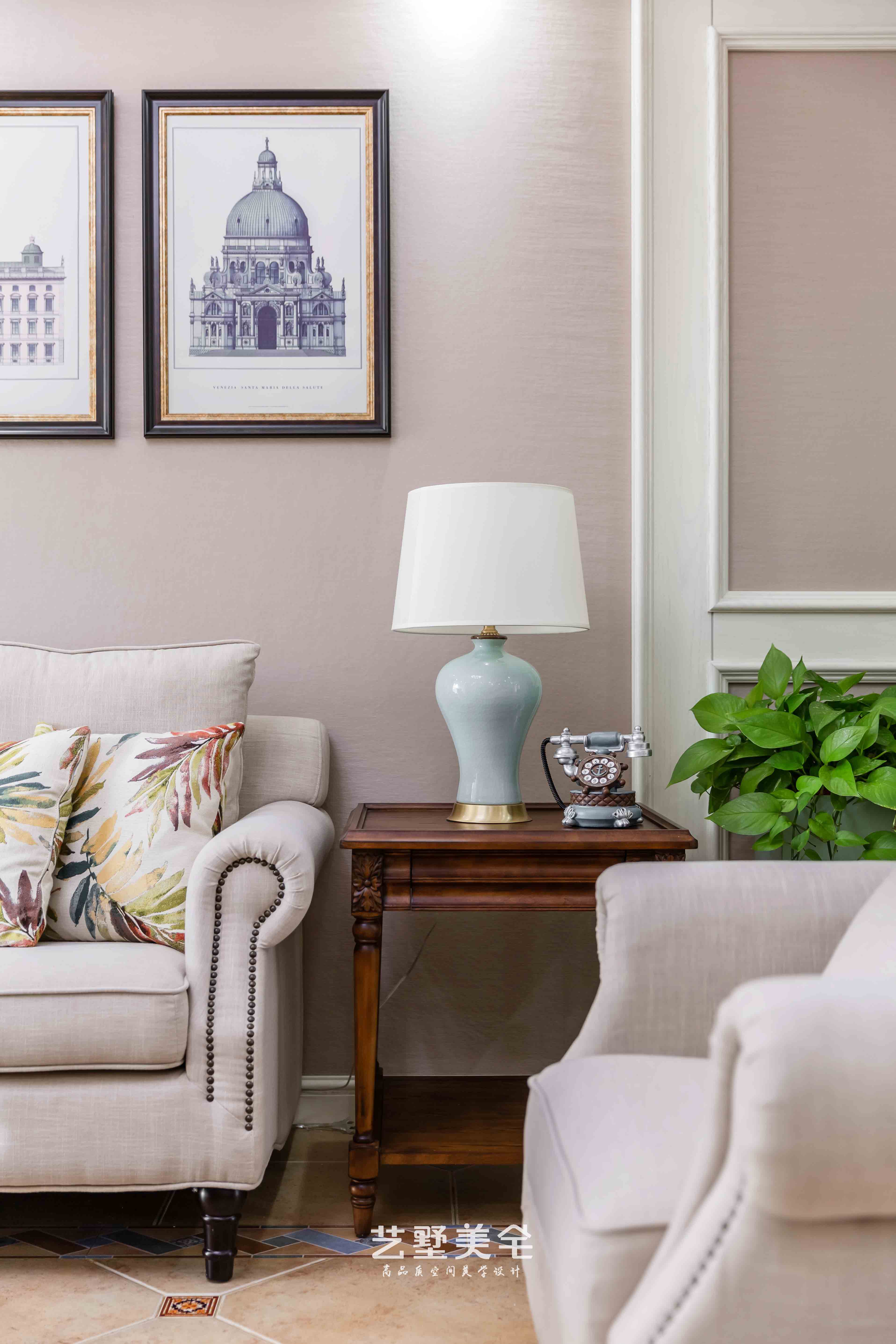 艺墅美宅实景120㎡奶咖色简美风温柔且有力量