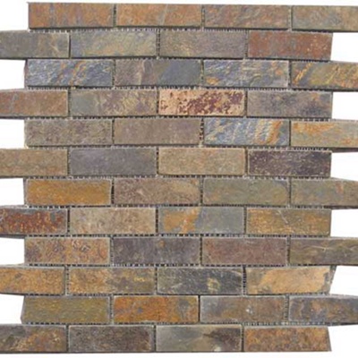  文化石石材马赛克拼贴 