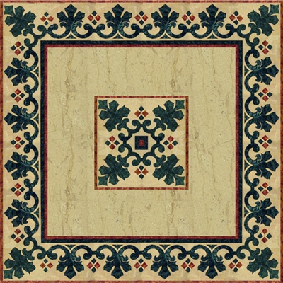  室外石材地面拼花地砖 