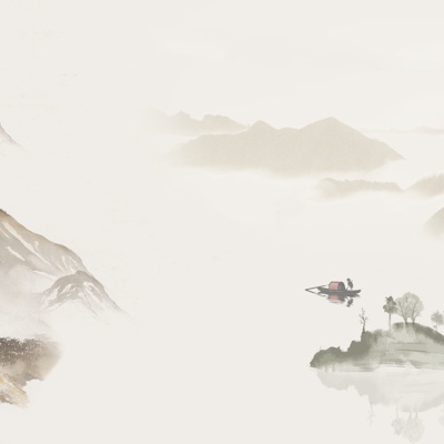  山水水墨壁纸 