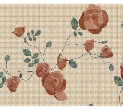  马赛克拼花图案 