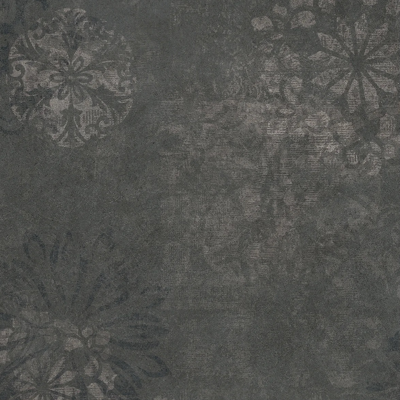  复古植物印花连纹花砖 