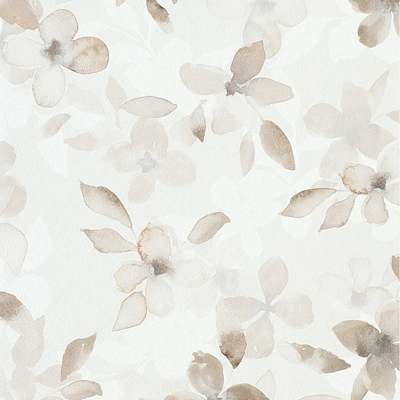  复古植物印花连纹花砖 