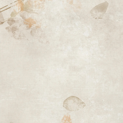  复古植物印花连纹花砖 