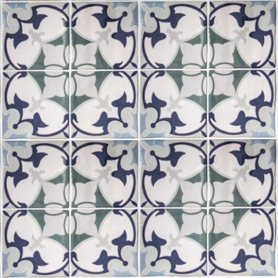  复古风花砖 