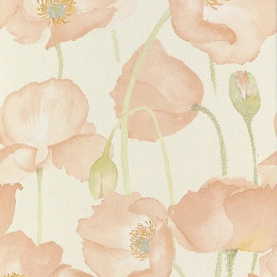  法式花砖花朵印花连纹瓷砖 