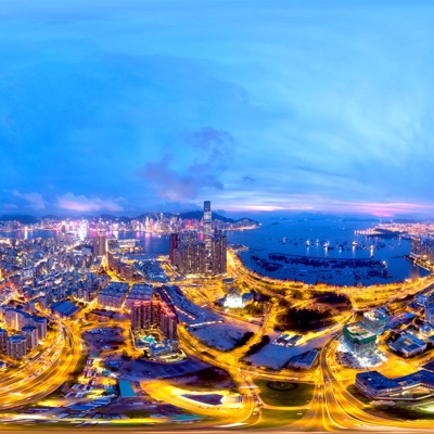  HDR城市夜景 