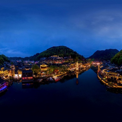 HDR城市夜景，HDR凤凰城夜景 