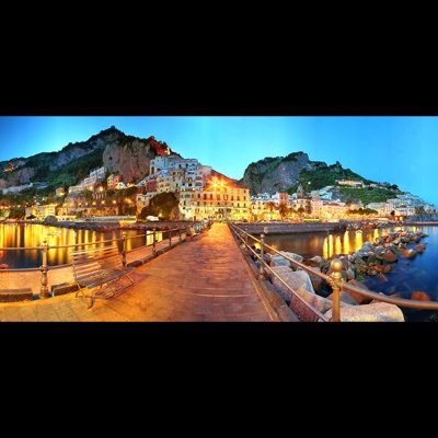  HDR海岛夜景 