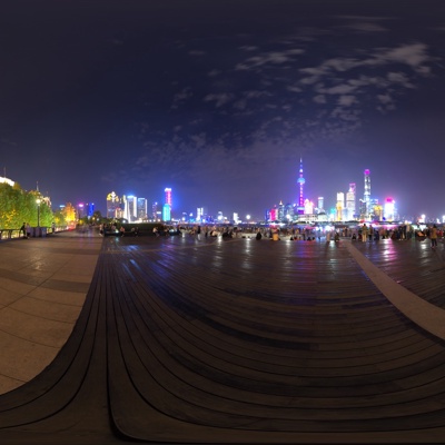  HDR上海夜景 