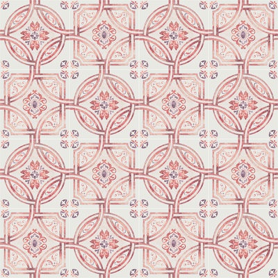  无缝复古大理石材几何拼花图案瓷砖小花砖仿古砖地砖墙砖 